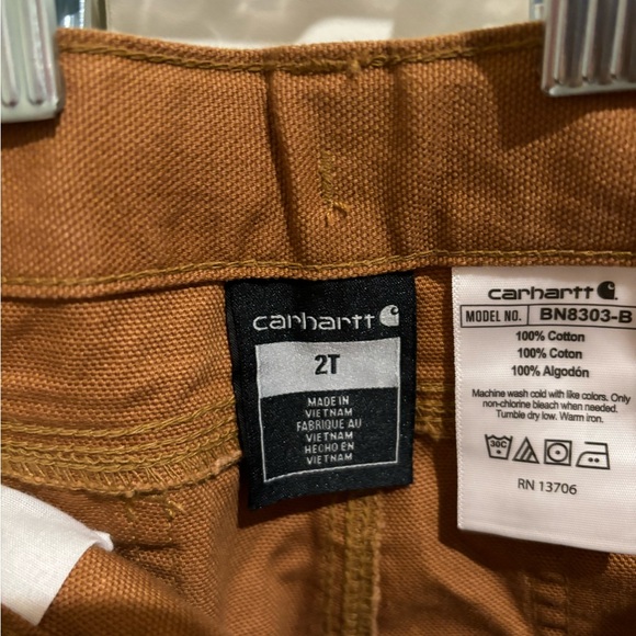 Carhartt canvas dungarees - Picture 2 of 4